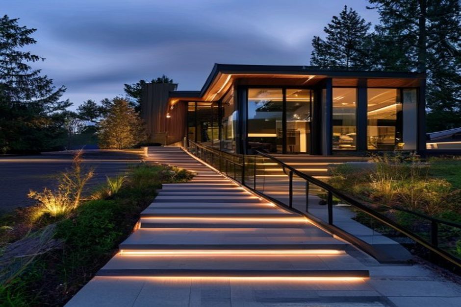 Landscape lighting in Bellevue, WA
